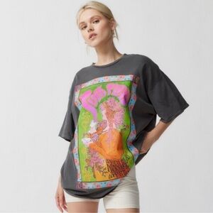 NWT Urban Outfitters Pink Floyd London Tour Oversized T-Shirt Size S/M